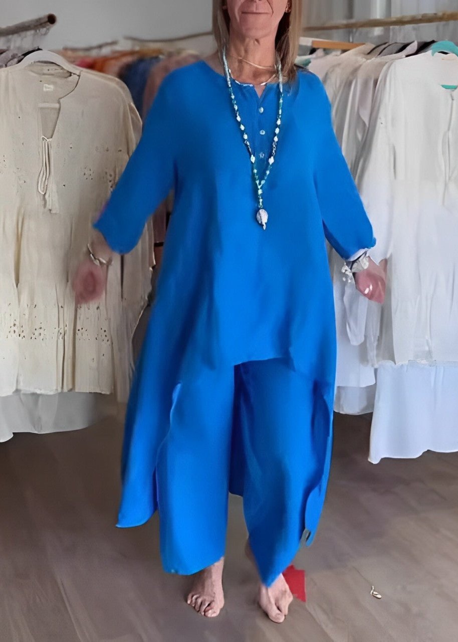 Vászon nadrágkosztüm szett