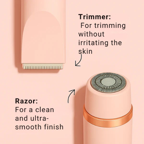 Women's razor trimmer – Smooth skin without irritation 